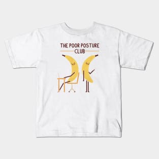 Poor Posture Clube Kids T-Shirt